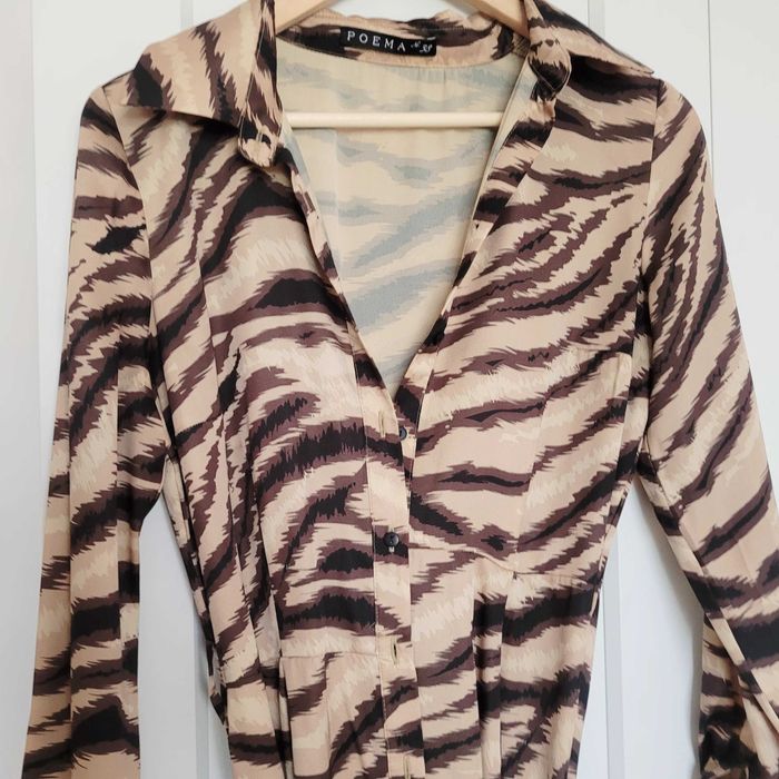 Rochie Poema animal print