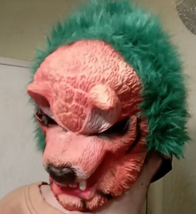 Маска оборотня на хэллоуин