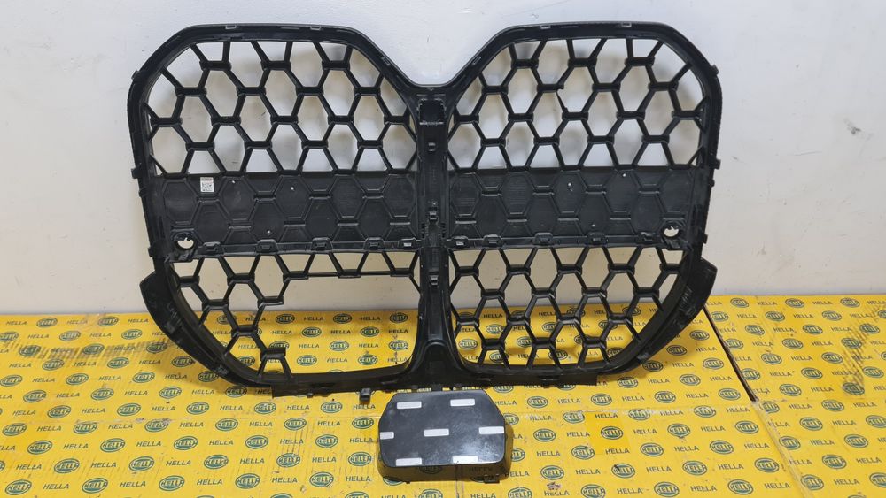 Grila masca radiator bara fata capac radar BMW 4 g22 g23 g26 i4