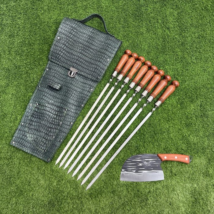 dastalik sixlar / шампуры с деревянной ручкой