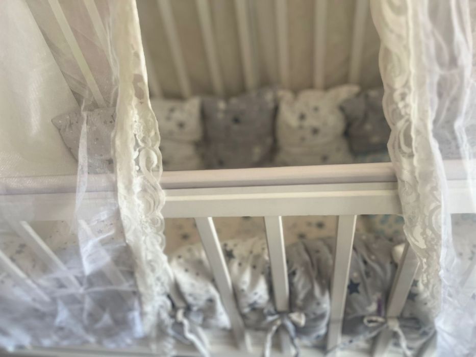 детская кровать+бортики