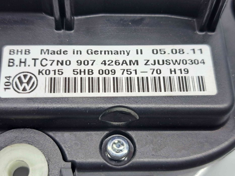 Panou comanda clima Bentley Touran II (1T3) [Fabr 2010-2015] 5HB00975