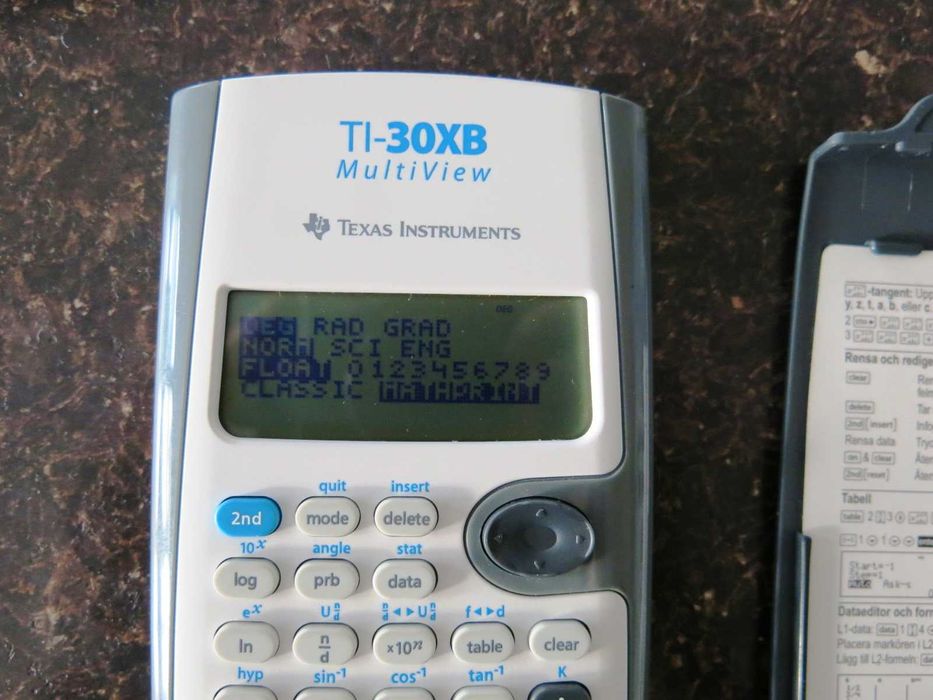 Професионален калкулатор Texas Instruments TI-30XB MultiView