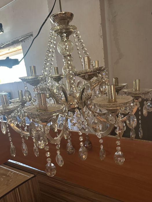 Люстры б/у. Занавески. Есть торг