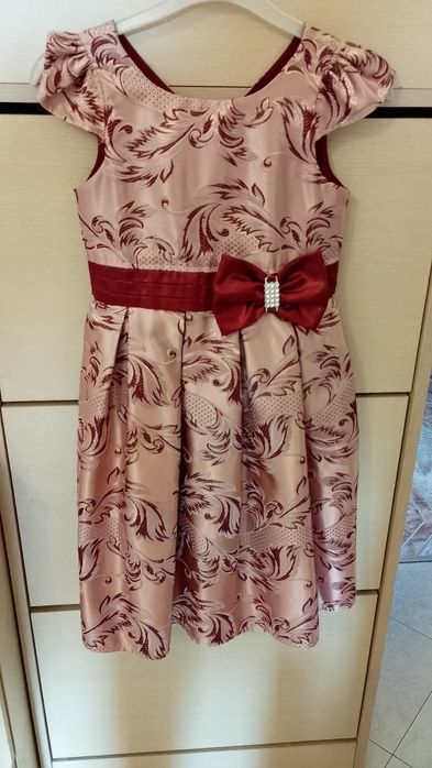 Детска елегантна рокля с болеро