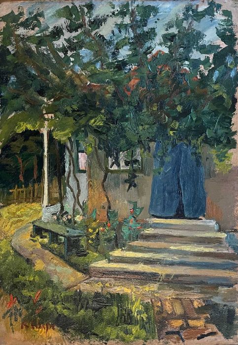 Ciupe Aurel - Curte, 1934