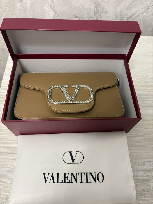 коричневая сумка Valentino Caravan новая