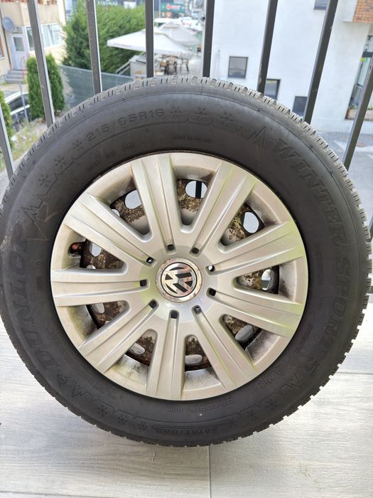 Vând set 4 roți complete pentru Volkswagen Tiguan / Touran și alte modele compatibile. Negociabil