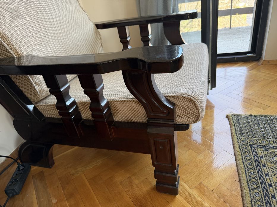 Ретро диван + 4 кресла