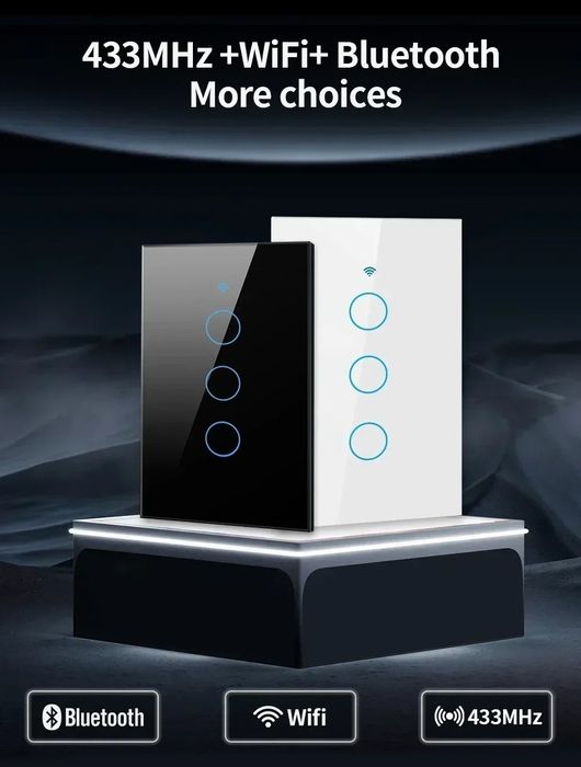 Întrerupător Smart wifi Tuya, Alexa, Google