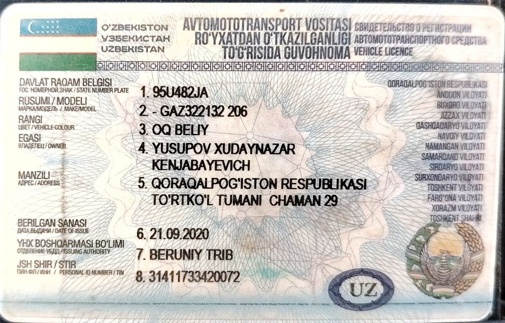 Газел сотилади  холати йахши