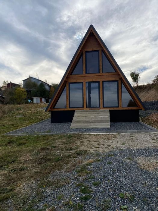 Cabane din lemn A-frame
