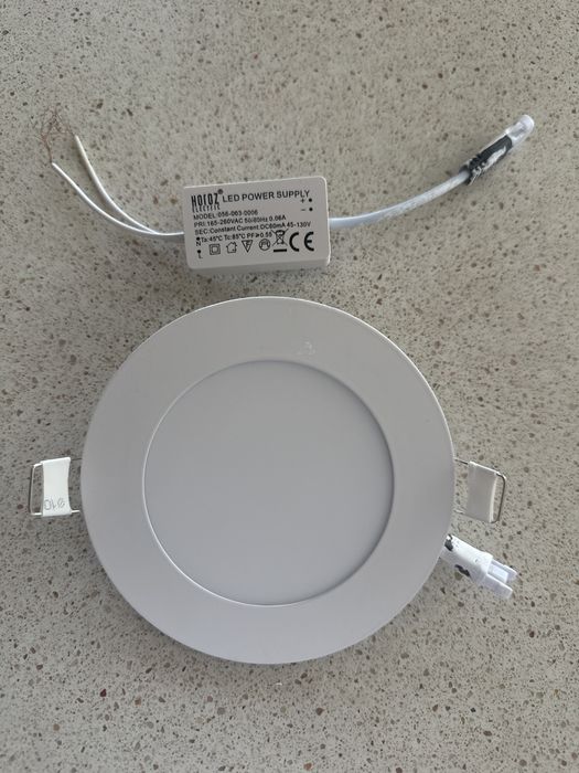 5x Bec Spot LED HOROZ 6W 6400K 120mm