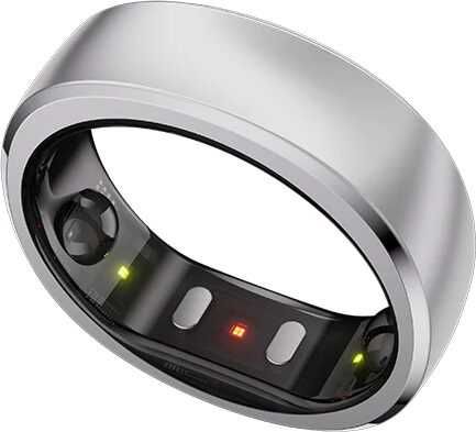 RingConn smart ring culoare Silver marime 8 in stare foarte buna