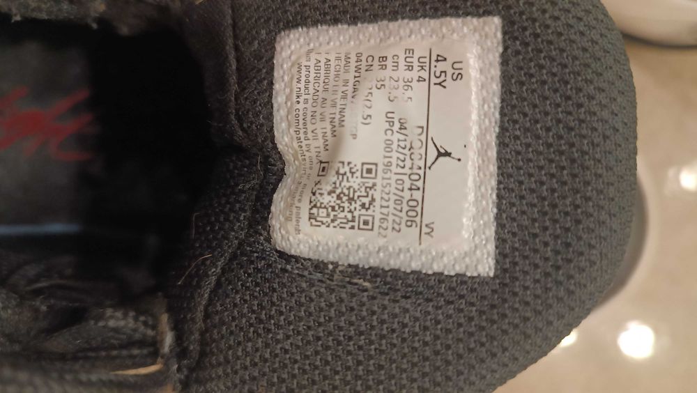 Детски маратонки Nike Air Jordan, номер 36.5