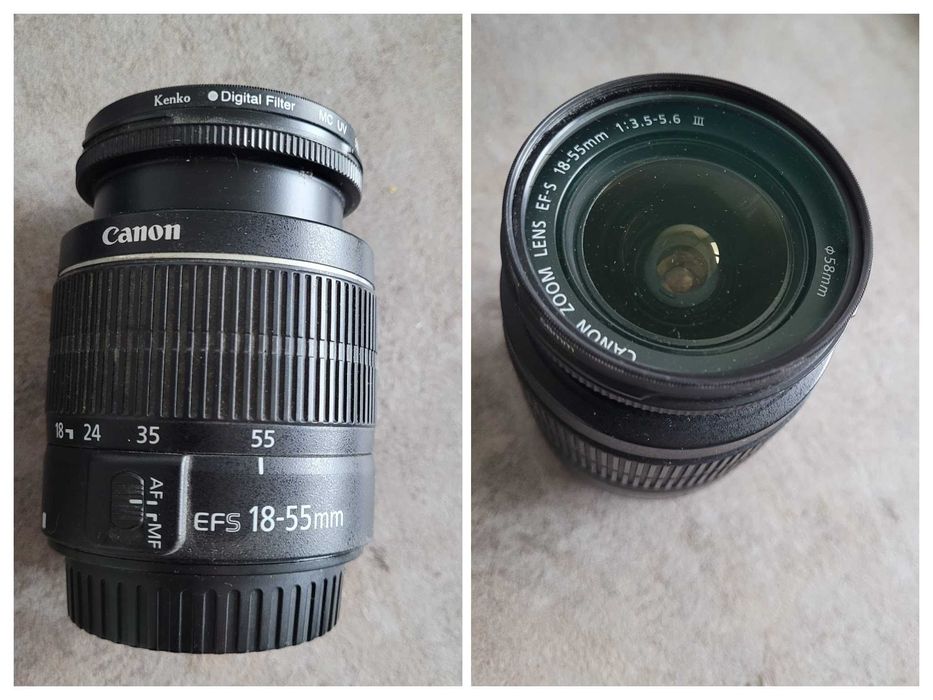 Canon EOS 20D+3 Obiective+Blitz+Filtre + Accesorii + Rucsac + Trepied