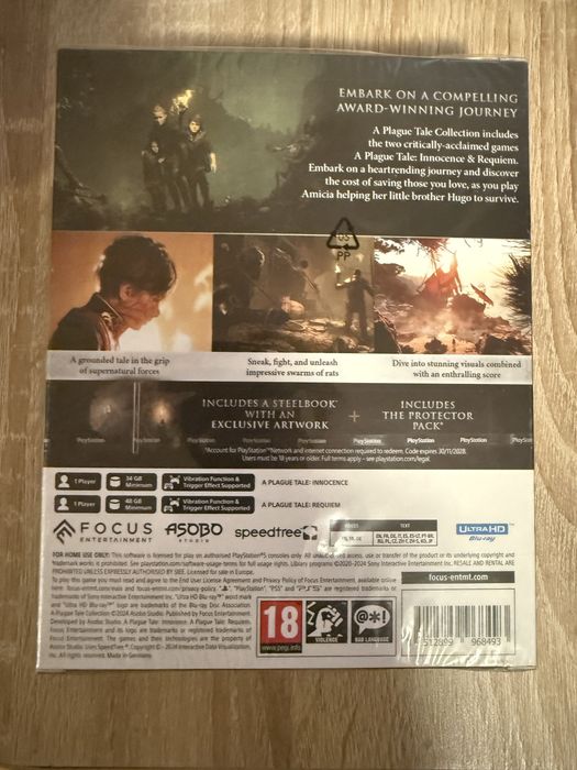 Ps5 игра: a plaguetale collection