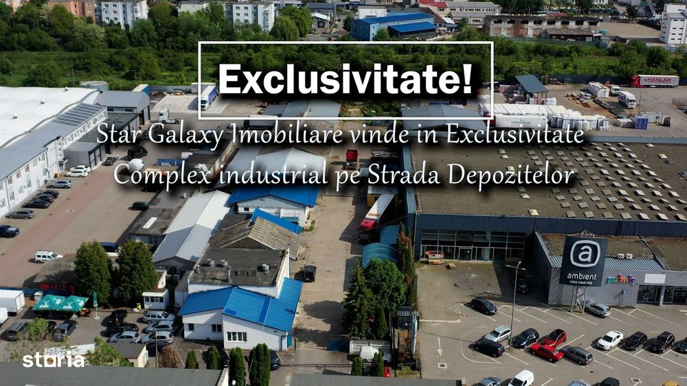 Vand hala cu suprafata de 1516 mp si teren generos de 5003 mp