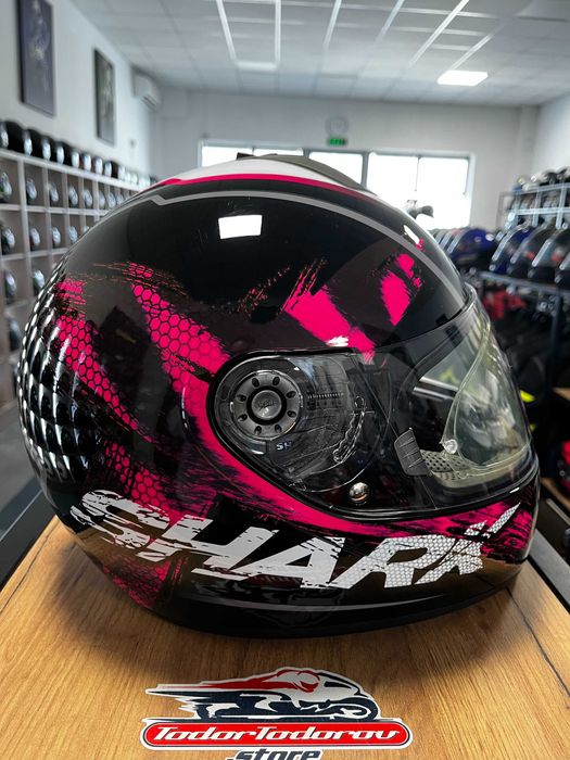 Мото каска за мотор SHARK S600 EXIT XS 53-54,перфектно състояние