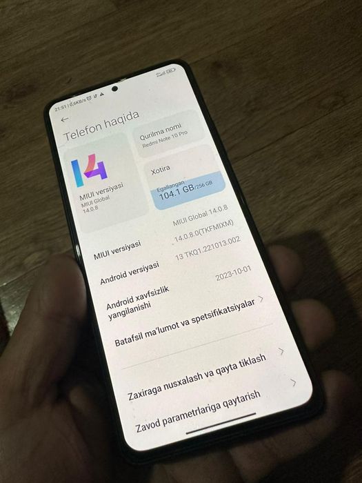 Redmi note 10 pro