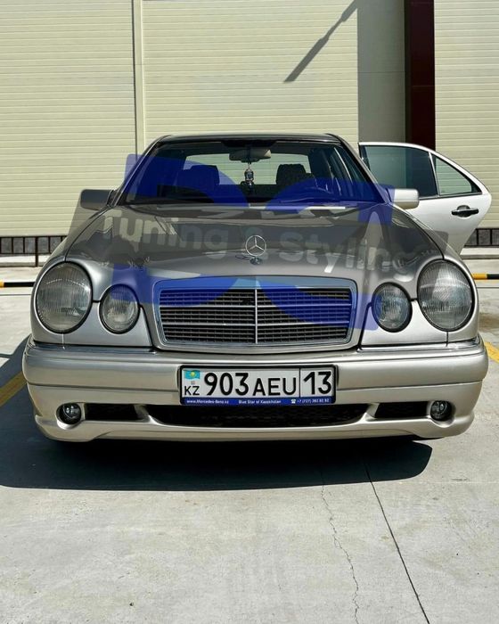 Пороги Передний бампер Мерседес w210