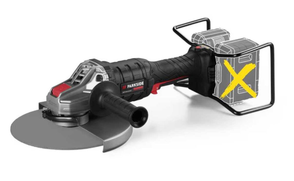 Flex Polizor unghiular Parkside Performance 230mm 2x 20V