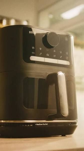 Аэрогриль BRAUN HF5073IBK –Мощная и Стильная Техника для Вашей Кухни!