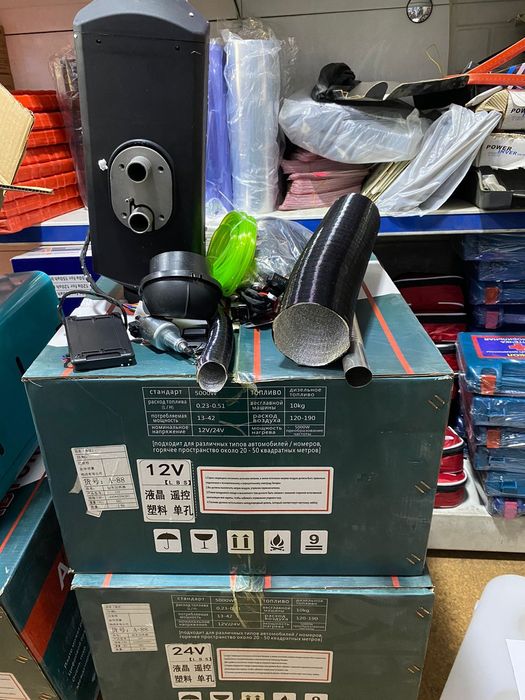 Печка автономка 24в 12в