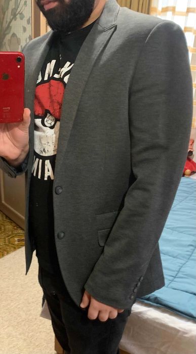 Мъжко Сако Montego Сиво Номер 50 (BG)