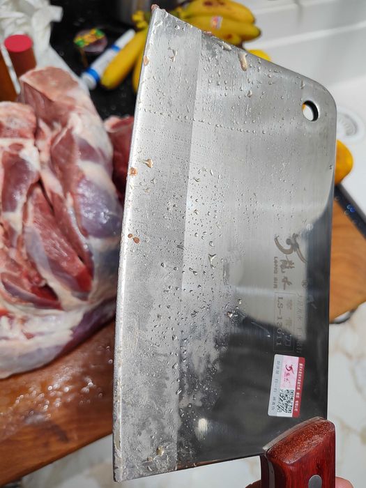 Cutit 11,5 inci otel dur inoxidabil, tip satar, lama Full Tang