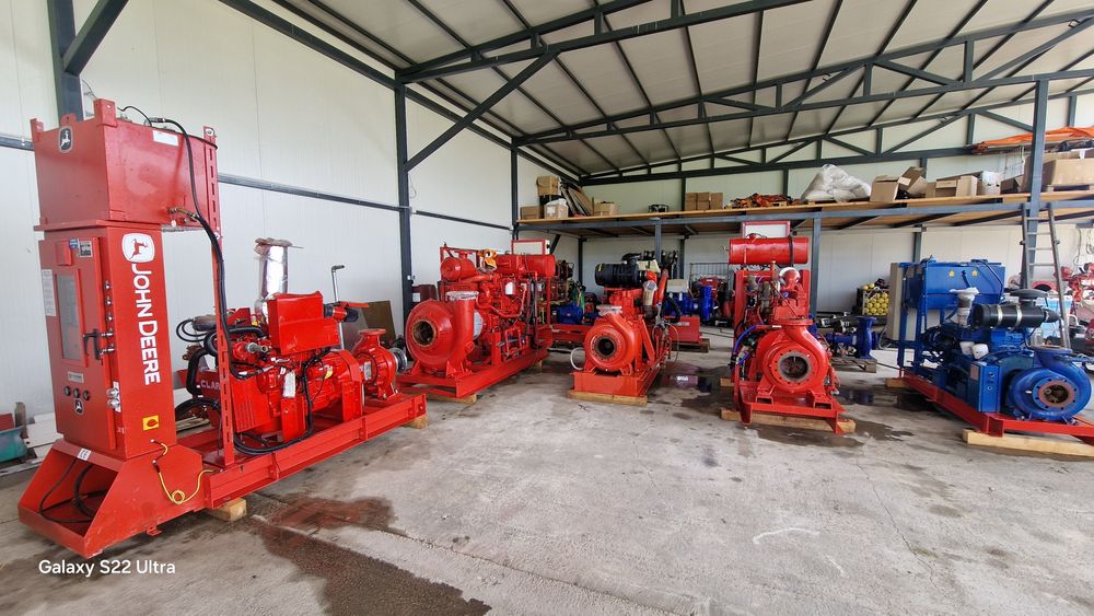 Motopomp irigatii k noua 96 ore 10500 euro motor 6 cil Iveco Aifo 390m