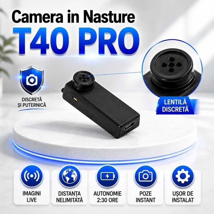 Cel mai MIC model Camera pentru Copiat + Casca de copiat Casti Sisteme