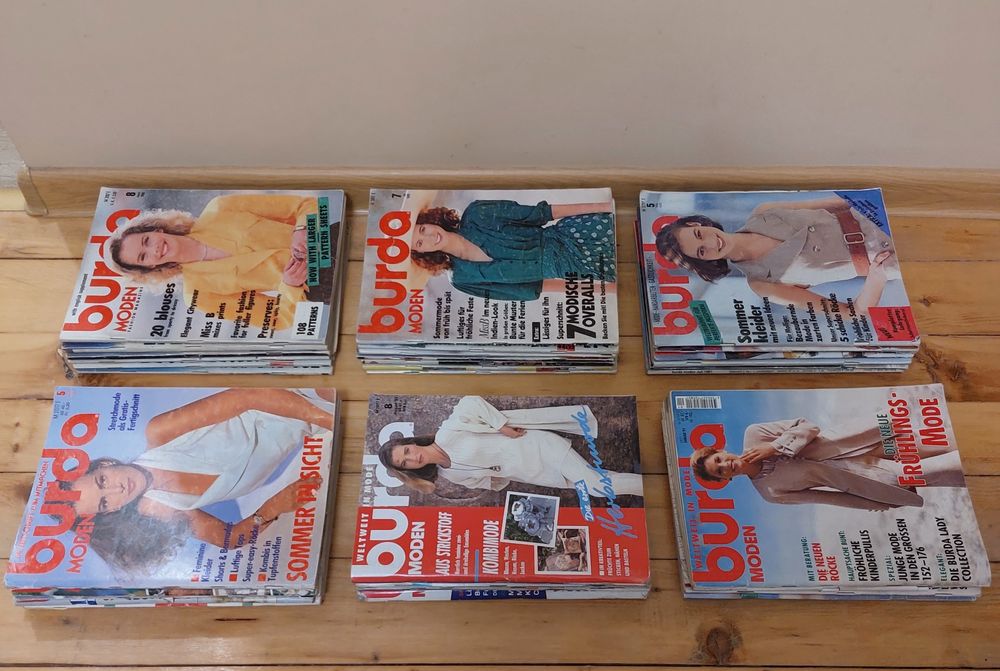 Стари издания на списание burda