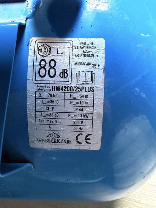 Vand Hidrofor 0.8kW