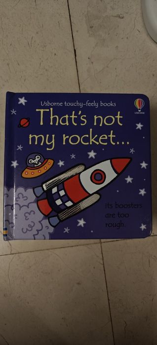 Usborne - that's not my... Rocket- carte senzoriala