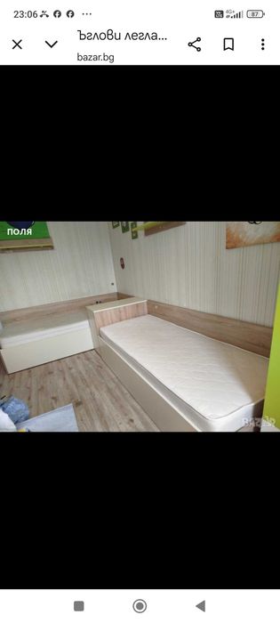 Ъглови легла с матраци