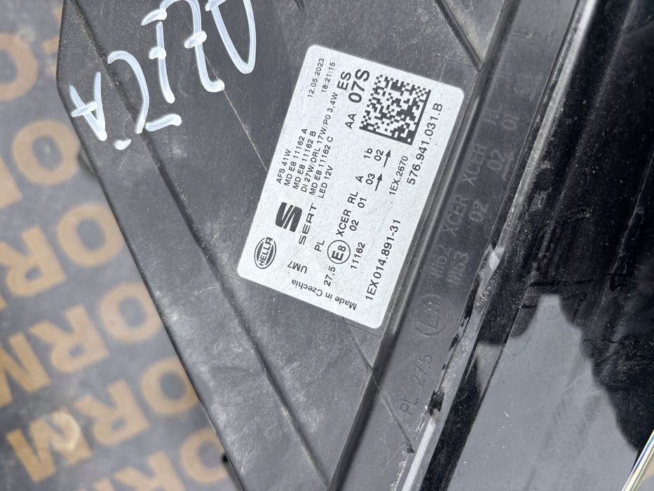 Фар Seat Ateca Cupra