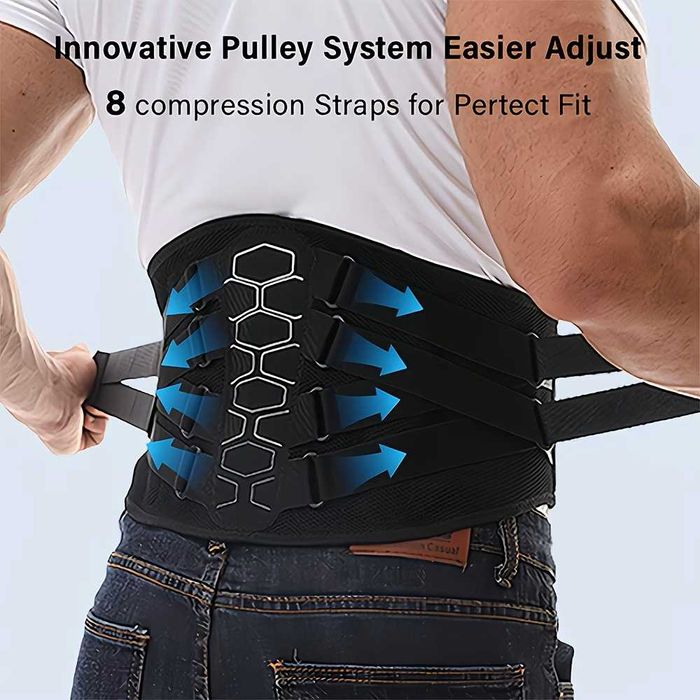 Ортопедичен колан за кръст, при ишиас, дискова херния и болки в кръста