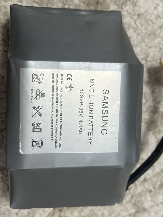 Baterii Samsung Li-Ion 36V 4.4Ah 10S2P XT60 + Ni-MH 2200mAh H.Koenig robot aspirator