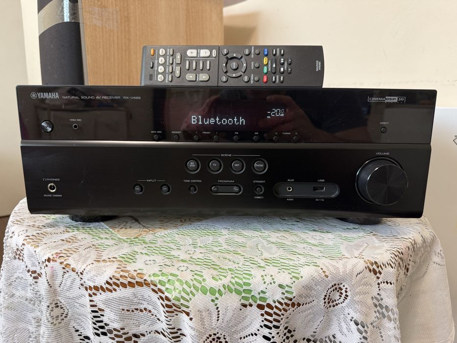 Yamaha RX-V485 Bluetooth Wi-Fi MusicCast