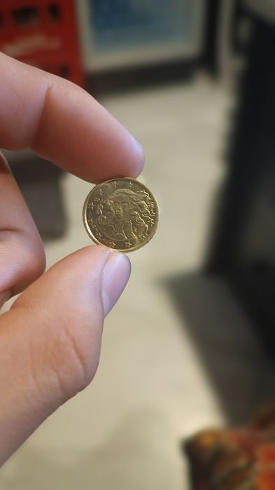 IItaliya puli 10 EURO SENT kolleksiya uchun