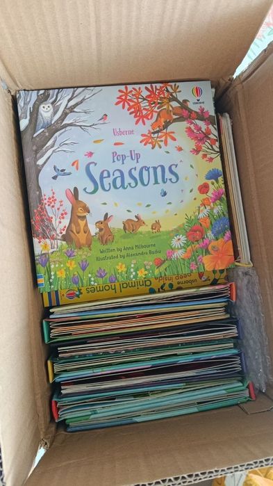 Inglizcha kitoblar, english peep inside books for kids