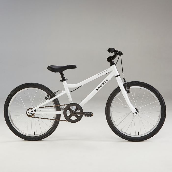 Bicicletă polivalentă Riverside 100 20" alb - (SecondHand) Decathlon