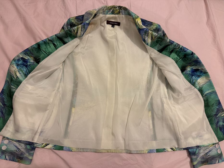 Sacou floral cambrat