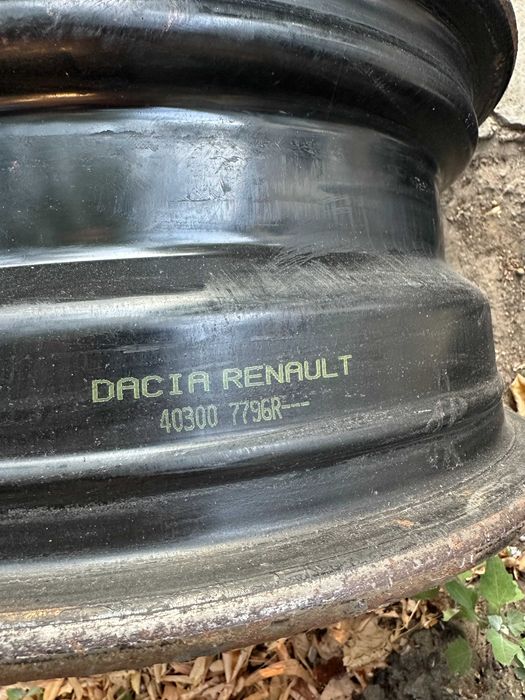 ОЕМ джанти 15" Renault, Dacia - 4x100 с датчици