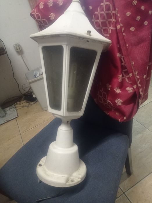 Голяма лампа метална