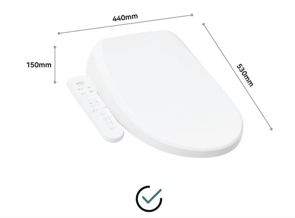 Электронная крышка биде