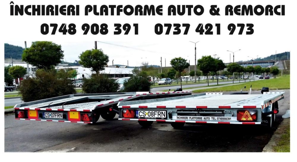 Închirieri platforme auto-130 lei/zi