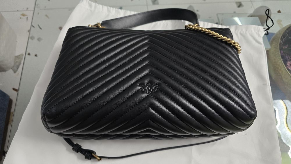 Geanta Pinko piele neagra