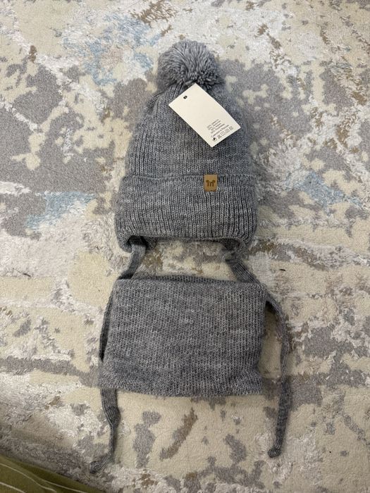 Зимняя детская шапка